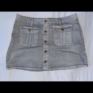 Alterd State grey mini skirt